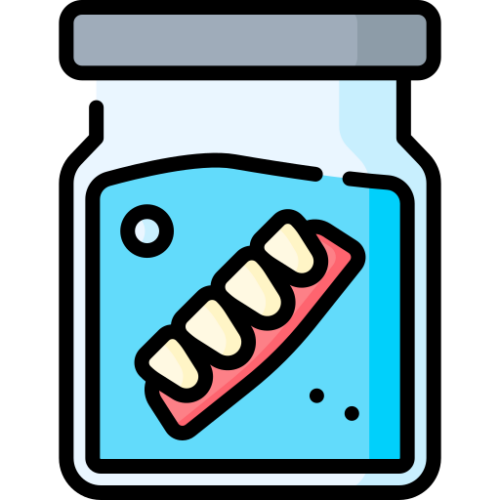 false teeth